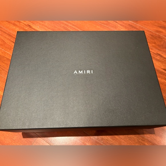 AMIRI Skeleton high top shoes sneaker streetwear red and black Amiri shoes - Picture 2 of 12